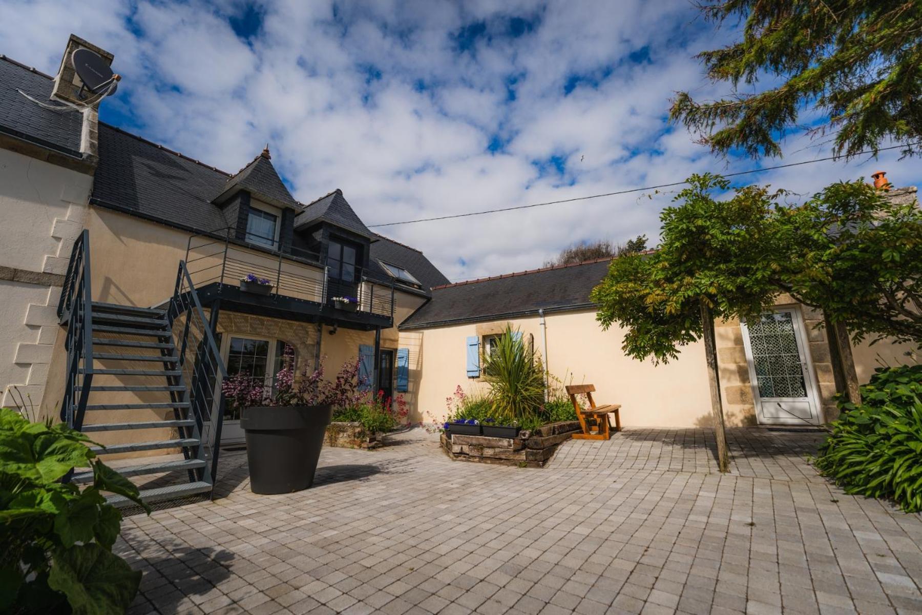 Le Quartier D'Hiver, Maison D'Hotes Cleden-Cap-Sizun Exterior photo